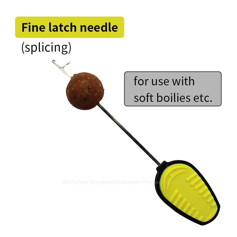 1PC Carp Fishing Tools Rigging Baiting Needles Hair Needle Fine Latch Needle Maggot Needle for Fishing Lure Baits Tackle