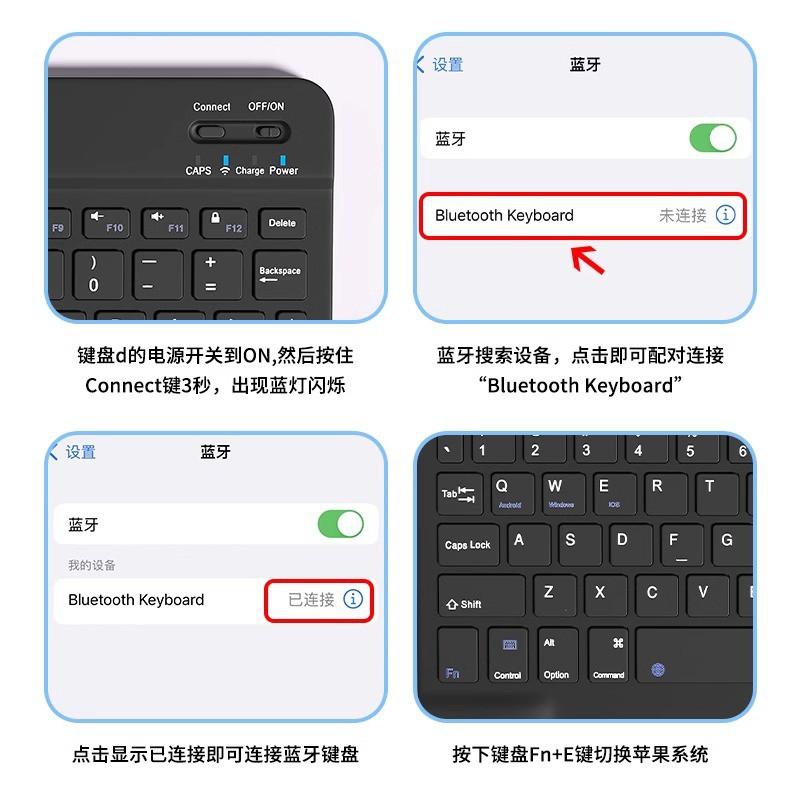 IPad Pro 11-inch Bluetooth Keyboard Case With Pen Slot Silicone Cover Smart Sleep Function RGB Backlit 10th Gen