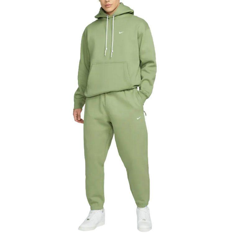 Nike Solo Swoosh Knitted Sweatpants Men's Light Green DX1365-386