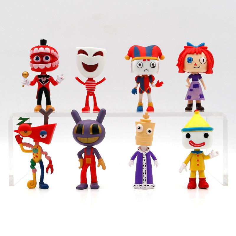 8pcs The Amazing Digital Circus Action Figure Model Toy Decoration Kids Gifts
