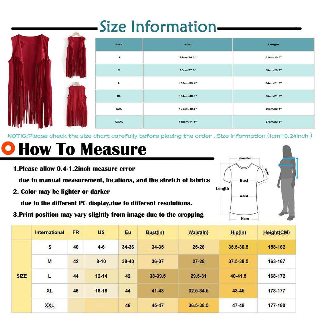 Women  Winter Suede Ethnic Sleeveless Tassels Fringed Vest Cardigan