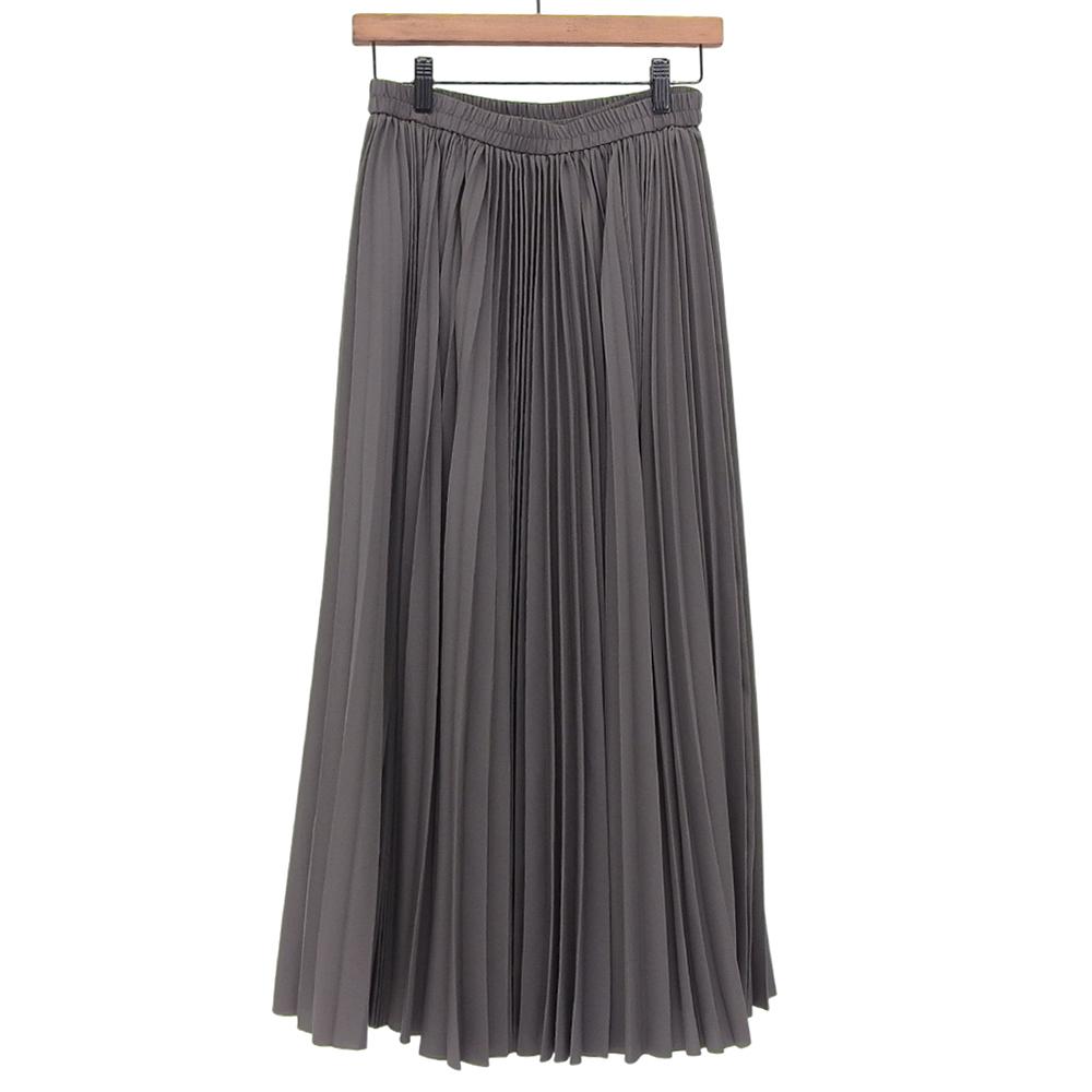 Theory Luxe Excellent Condition Refined Pleats Pilil Skirt, Women's, Gray, Size 36, Made In 1924 Skirt 36 grayUsed