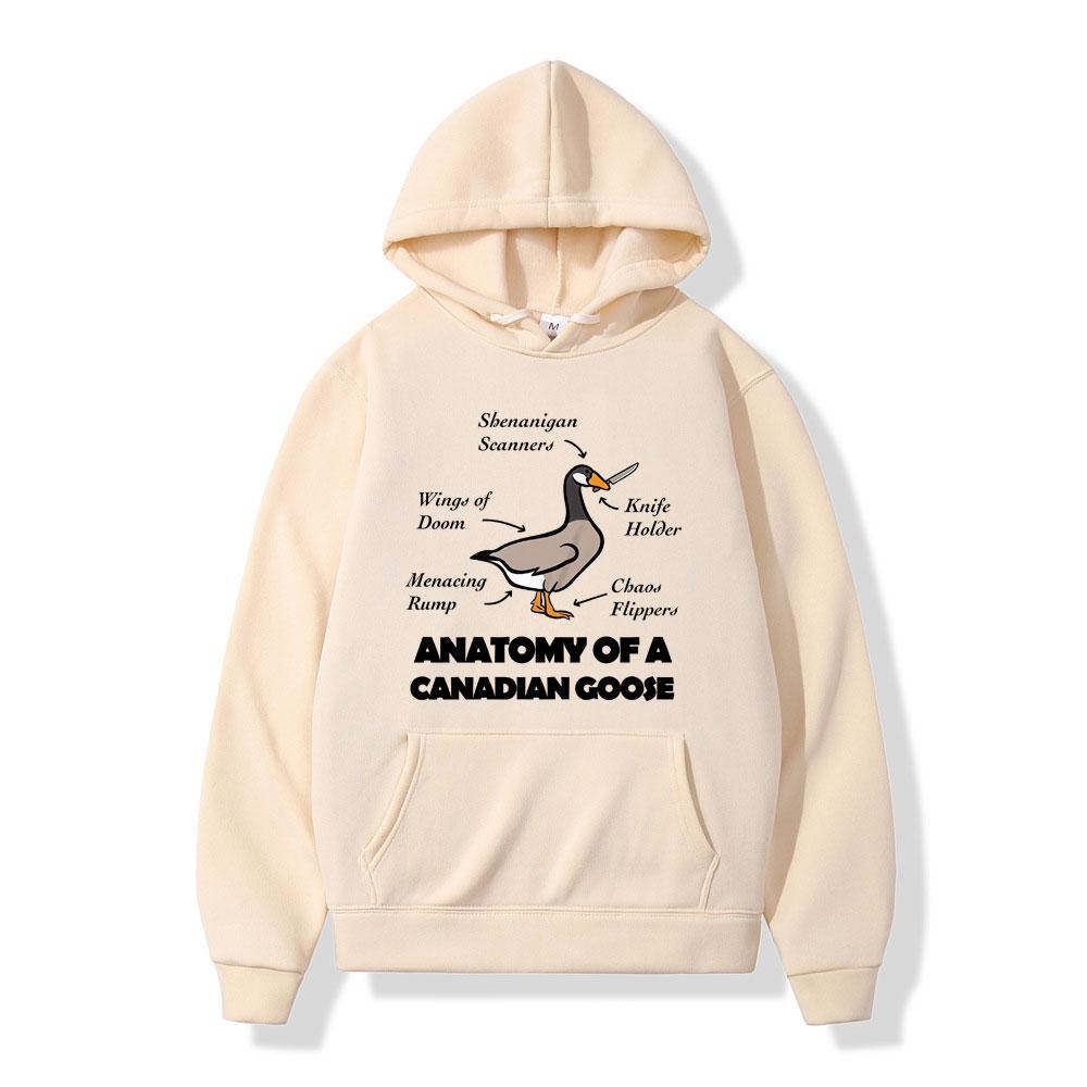 

Анатомия Гуся Смешной Графический Худи Утка Мужской Женский Повседневный Хип-хоп Пуловер Длинные Рукава Свободные Повседневные Толстовки Уличная Одежда 3XL