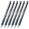 Zebra G 2C Black Ballpoint Set of Clip-On Two-Color Pen, 6, B2A3-BK-5AZ
