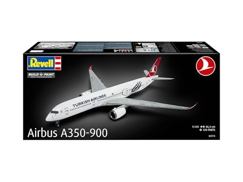 German Revell 1/144 Airbus A350-900 Turkish Airlines Plastic Model Kit 03773 (Airplane)
