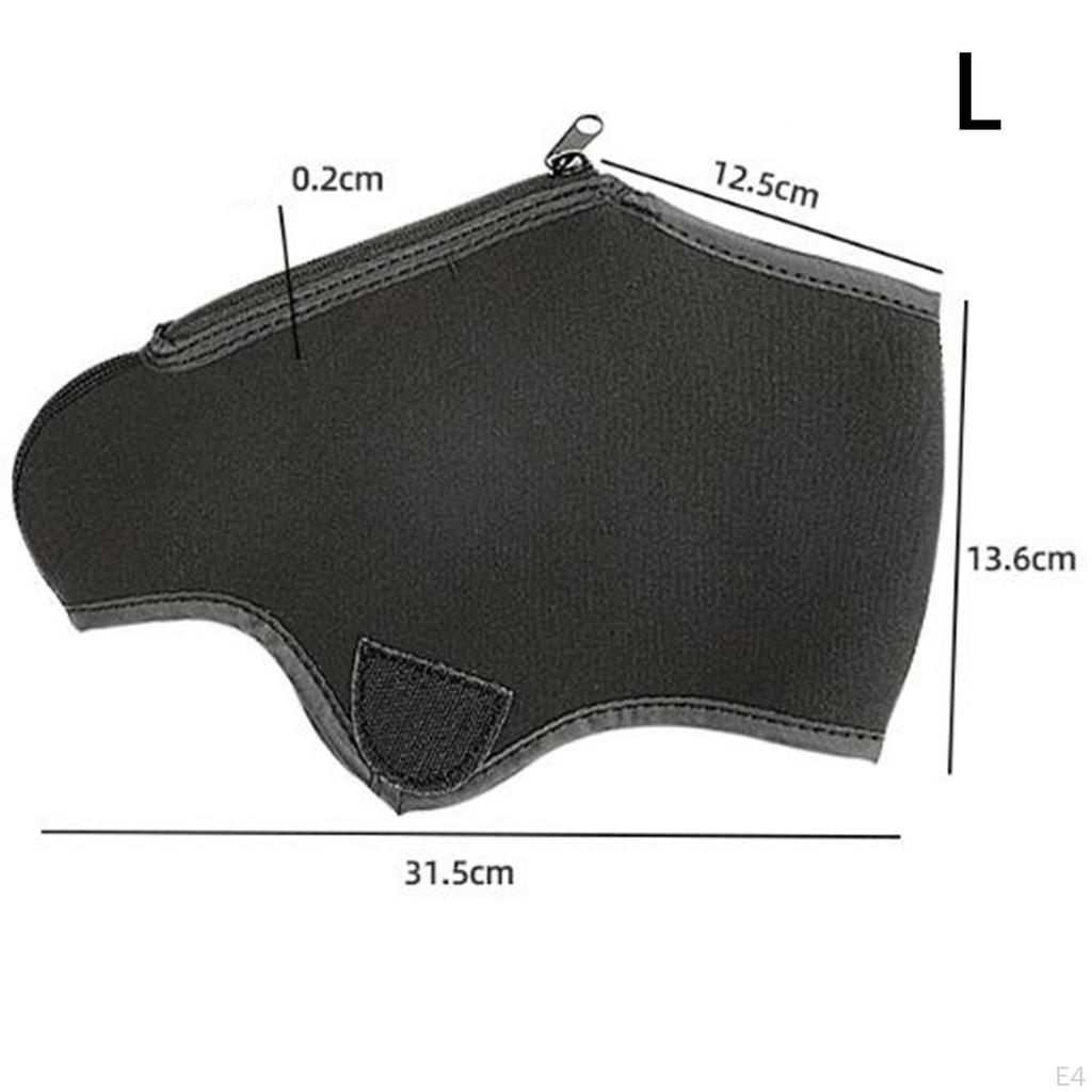 2 Pièces Protège-patins Accessoires de patinage Protège-chaussures Protecteur de bottes pour la glace