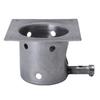 Burn Pot Set, Sturdy Stainless Steel Material Sy To Install Compact and User Friendly   Ignitor Kit with Screws for TrNaAeger   Grill