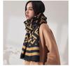 Fumaide Double-sided Printed Imitation Cashmere Scarf