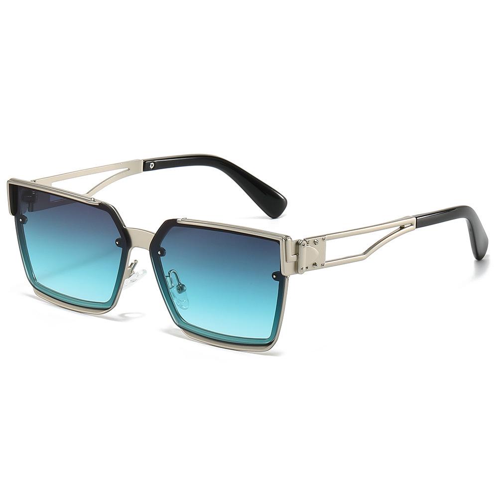 High-End Square Frame Sunglasses with UV Protection for Men and Women – Stylish and Versatile
