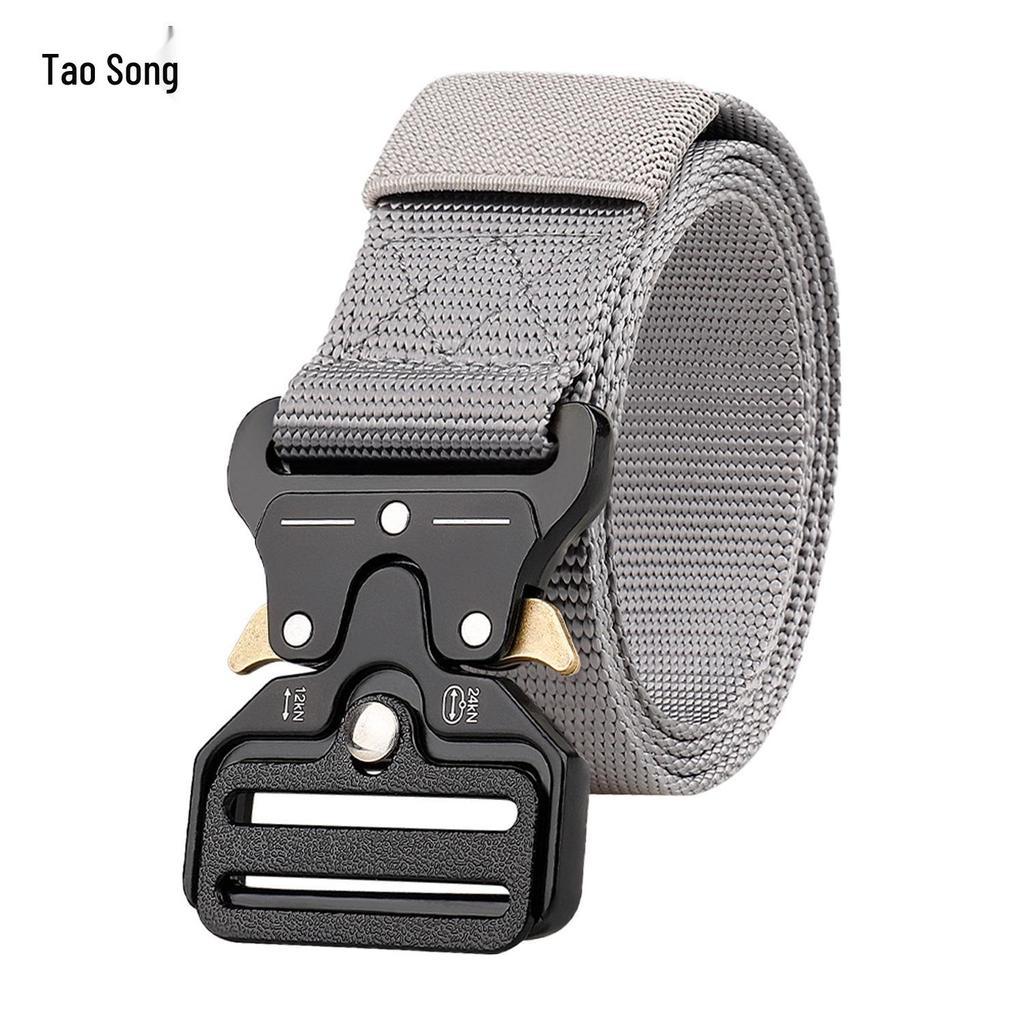 Men’s Tactical Quick-Release Nylon Belt with Cobra Alloy Buckle