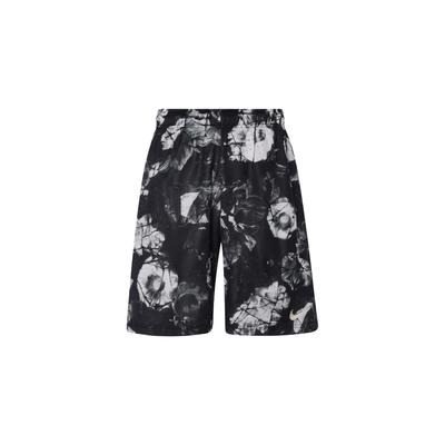 Gemusterte Sporthosen Herren Shorts Schwarz DQ4807-010