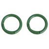 2/5/10Pcs Alloy Spray Painted Open Ring Spring Buckle Clasps For Key Bag Accessories