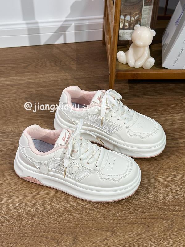 Fashion Casual Woman Shoe Clogs Platform Tennis Female All-Match Small Creepers Breathable New Summer Leisure All-Match Casual Woman Sho