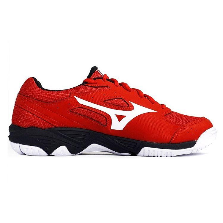 Mizuno CYCLONE SPEED CN Training Shoes Red White Unisex Lightweight Cushioning Indoor Volleyball Badminton Table Tennis Shoes  V1GA218102