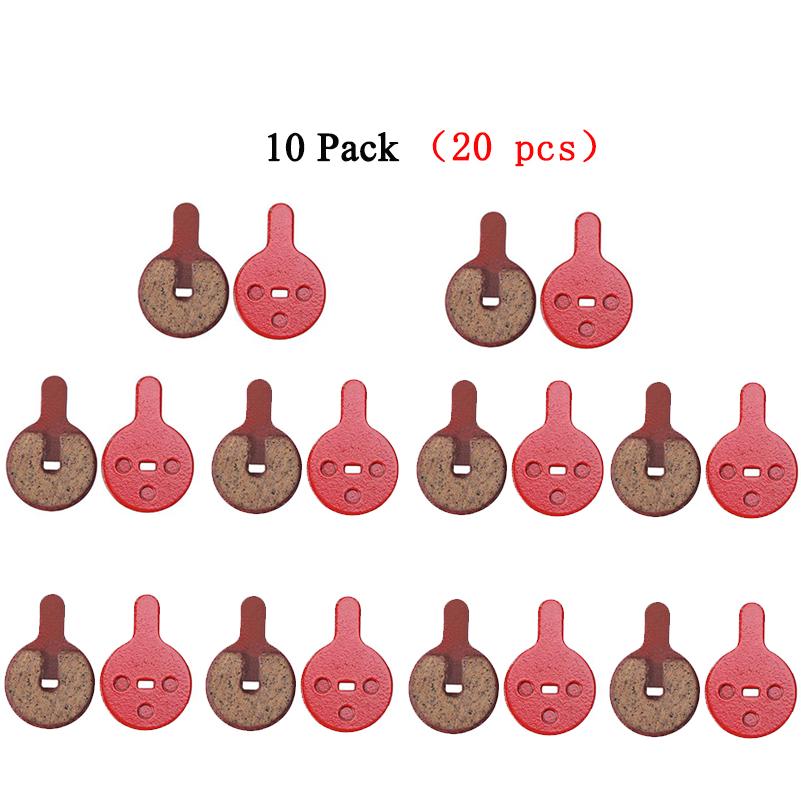 1-10 Pack MTB Bike Resin Semi-Metallic Disc Brake Pads Sport Bicycle Accessories for BB8 NOVELA YINXING BOLIDS FOREVIR