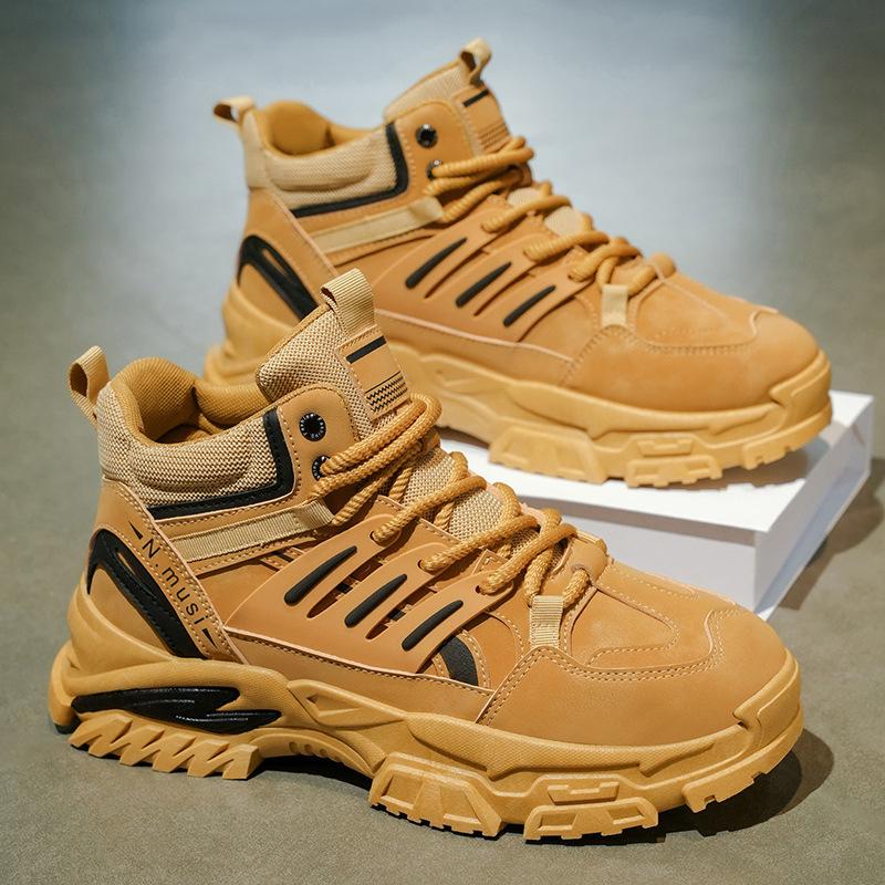 

Autumn new high-top sports shoes thick-soled heightening shoes casual dad shoes 39