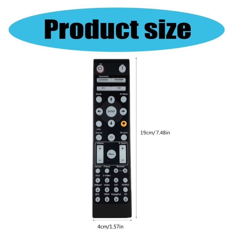 Projector Remote Control For Optoma EH515 X600 DH1017 EH415 EH515T BR-3070 Controller Soft Button Precisely