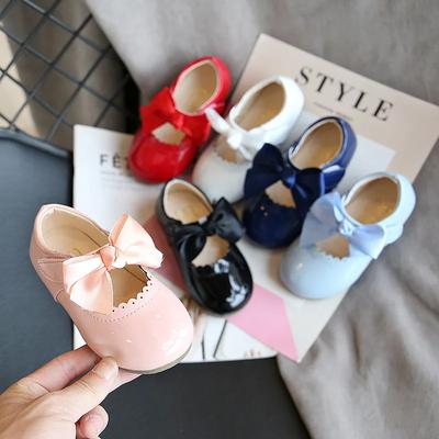 Buty dla małych dziewczynek Dziecięce baleriny Lakierowana PU Dziecięce buty do sukienki Słodkie buty księżniczki Urocze buty do chodzenia Buty dziecięce Buty Mary Jane