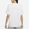 New Nike Sportswear Essential SS22 Women'ss Print Sporty Crewneck T Shirt White DN5698-100
