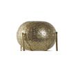 Bougeoir en métal et verre - Home ESPRIT - Doré - Multicolore - 24x24x20 cm