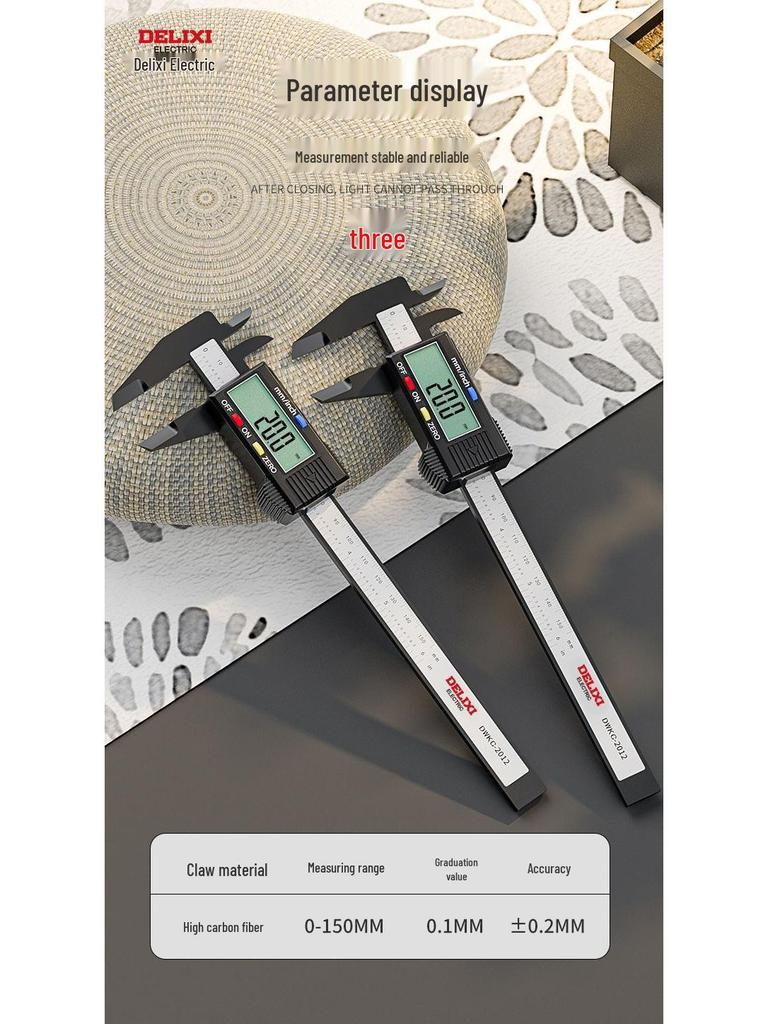 High-Precision Digital Vernier Caliper for Jewelry and Bracelet Measurement