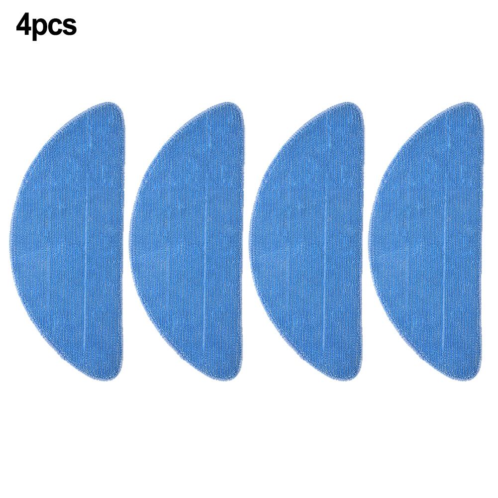 4/10 Pc Microfiber Rags For Ropo Glass 3, For Ropo Glass 4 Robot  Vacuum Cleaner Dry And Wet Usage Mop Cloths Pad Floor Cleaning