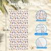 Cute Dog Dachshund Beach Towel Gifts for Women Dog Lovers Owner, Funny Dogs Wiener Microfiber Quick Dry Travel Sand Free Beach Towels Oversized Decor