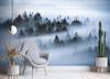 Wallpaper Forest In the Fog