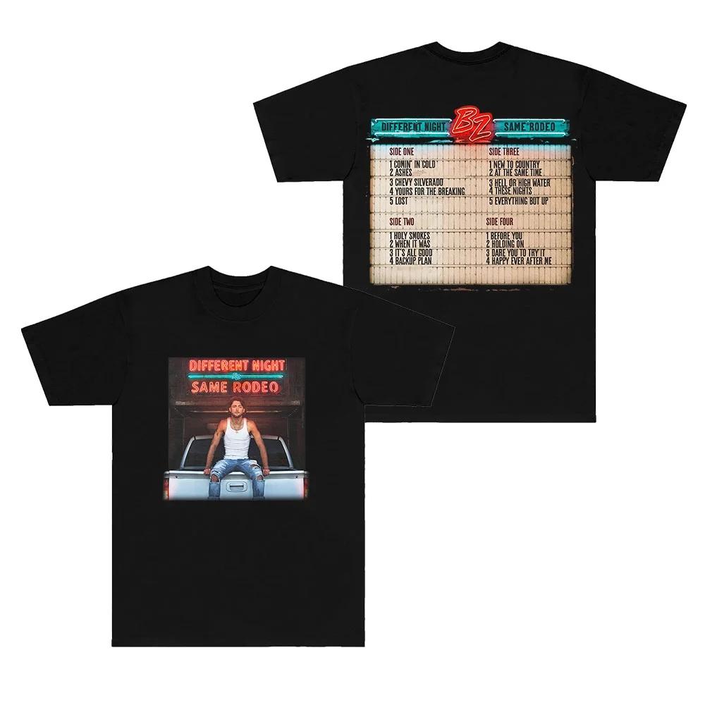 Bailey ZimmerUnisex DNSR Cover TShirts Different Night Same Rodeo Merch Women Unisex Short Sleeve Tee S