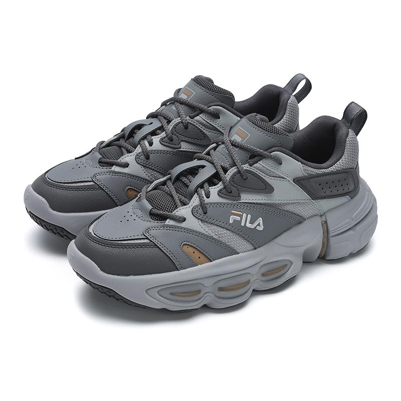 New FILA ET Low Top Casual Shoes Men's Gray F12M511105FFS