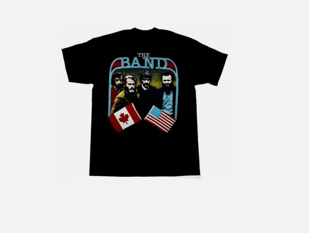 Levon Helm The Band 1983 World Tour Shirt Classic Black Unisex S-5XL Unisex T-Shirt