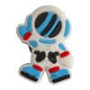 Space-Themed Astronaut and Spaceship Charm Set: Decorative Accessories for Kids