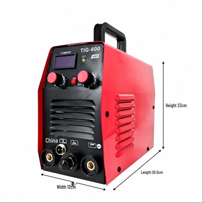 220V Handheld Electric Spot Welder with Large Blade Cooling and Digital Display