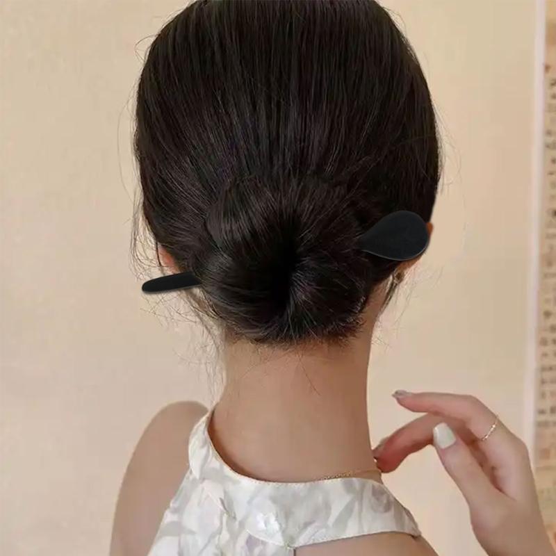 Kreativer Utensilien-Themen-Haarstab aus Harz Einzigartige Haarspange für Frauen Funktionelles Haaraccessoire Geschenkideen