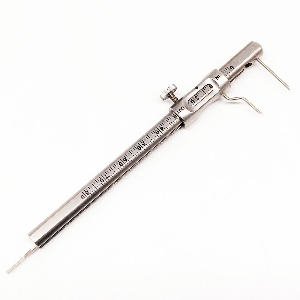 

1 шт. Новый тип стоматологического ортодонтического штангенциркуля для измерения зубных имплантатов линейка штангенциркуль 1 piece