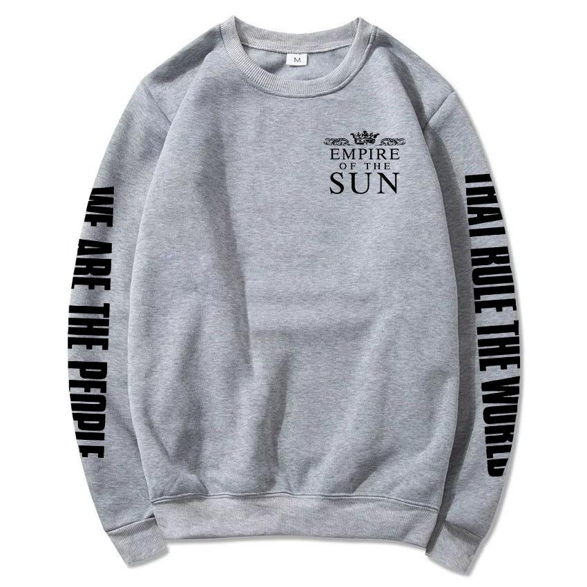 We Are The People Black Long Sleeve Sweatshirt Empire of The Sun Graphic Hoodies Long Sleeve Unisex Clothing