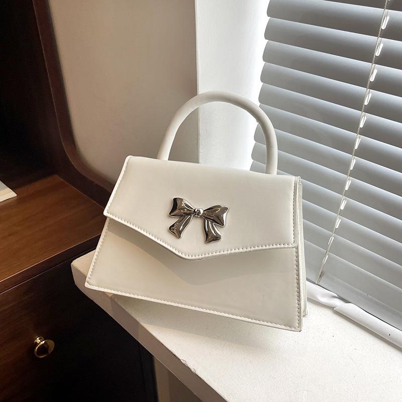 Bow Tie Decoration Women's Commuter Bags -Large Capacity Soft Durable Crossbody Bag Casual Fashion Chic Premium Feeling High Value Bags