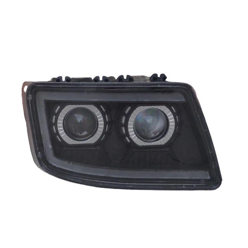 Compatible with Euro MAN Old GTL All-LED Dual-Lens Headlight Assembly Left Headlight