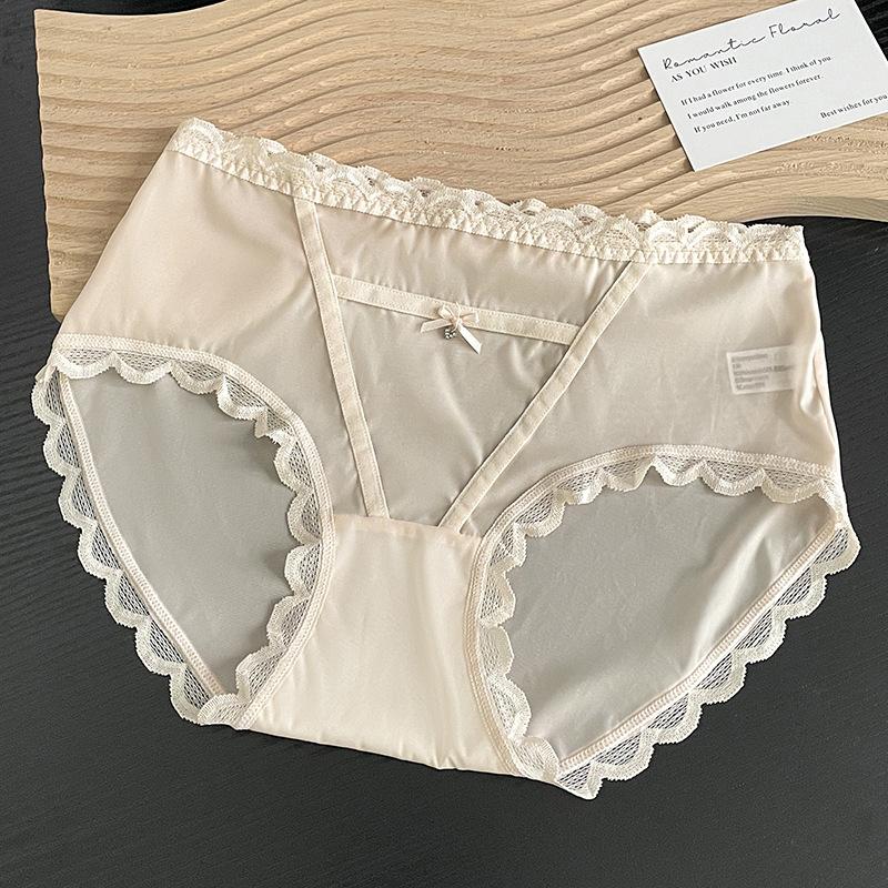 

Женские кружевные тонкие бесшовные дышащие сексуальные трусики-трусы для увеличения бедер, мягкие и удобные, с обертыванием живота One Size абрикосовый/красный