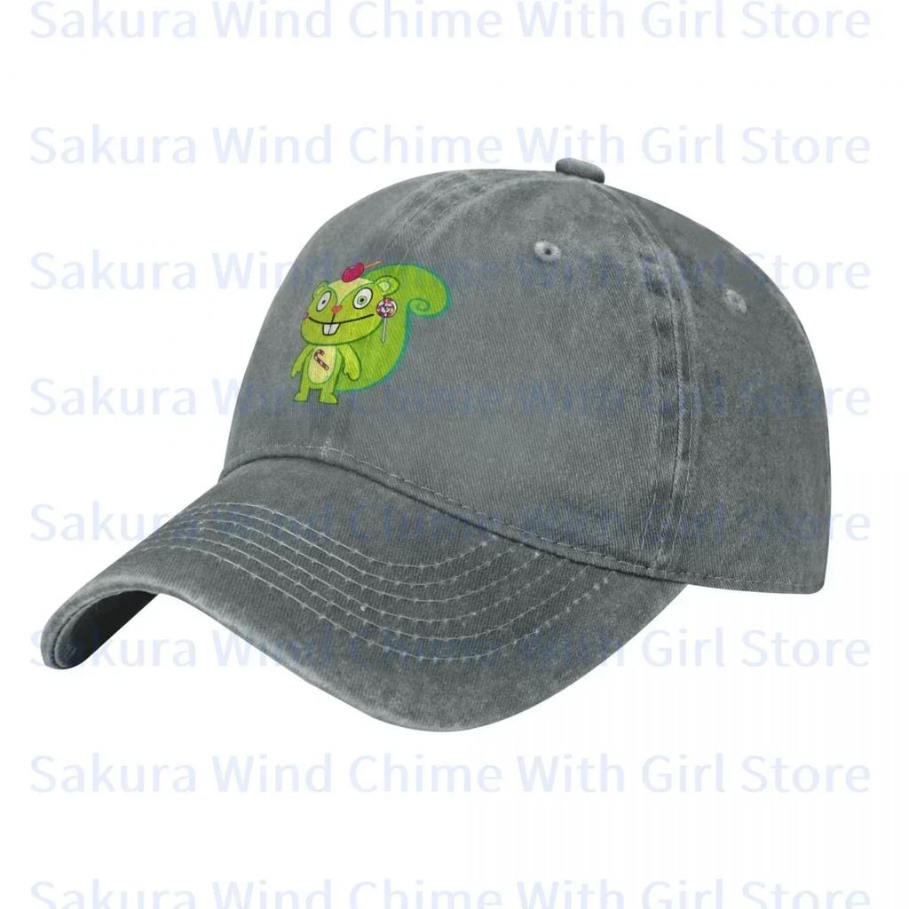 Fashion Happy Tree Friends Baseball Cap for Unisex Cotton Hats Adjustable Hat Casual Truck Driver Hat
