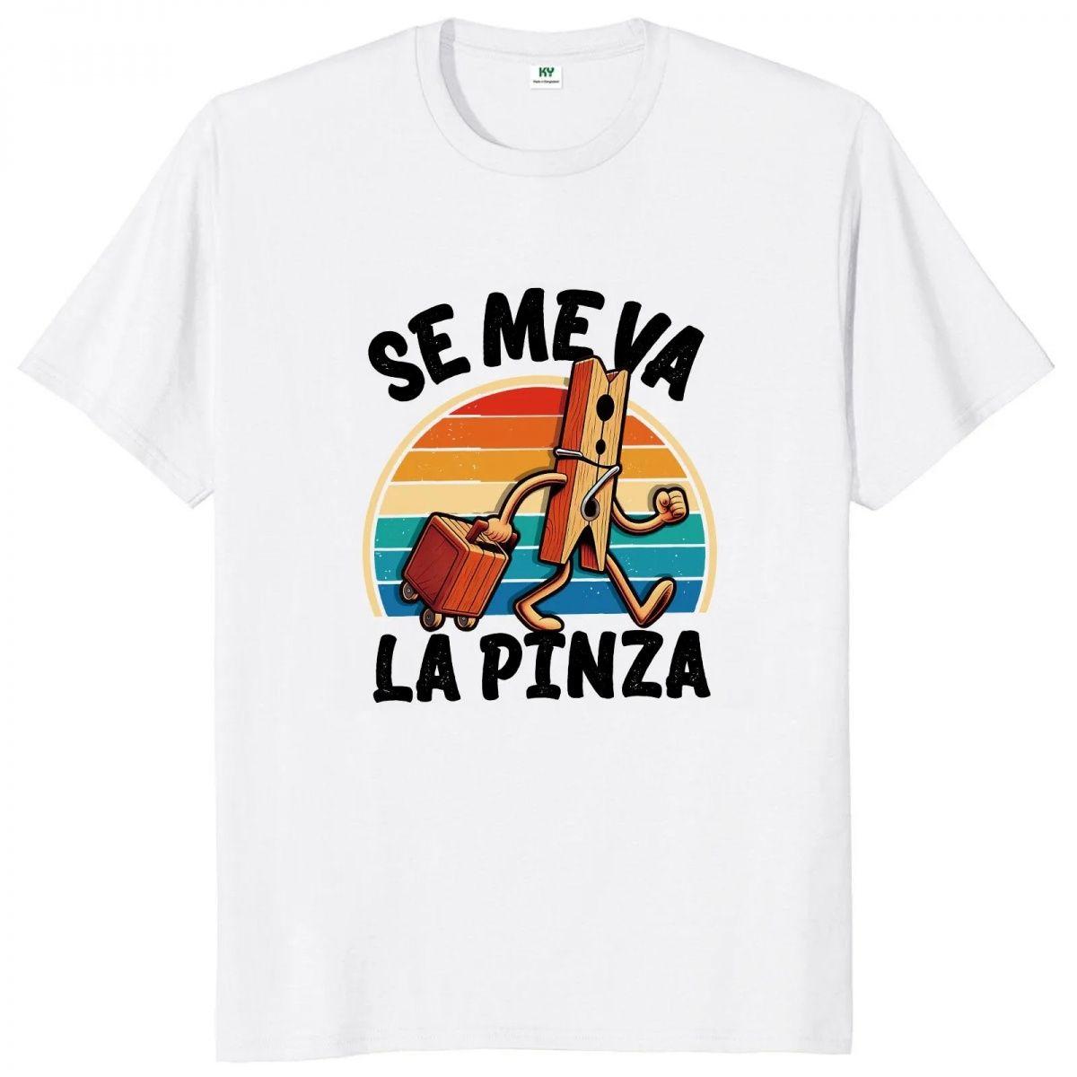 European and American Unisexs Clothing Casual Round Neck Short Sleeves Funny Spanish Jokes Pure Cotton Printed Unisexs Tshirt S