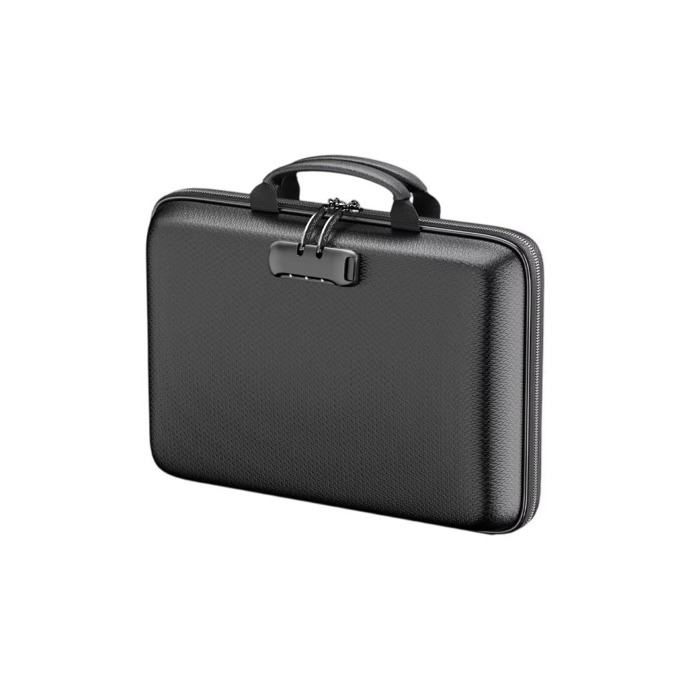 Large Capacity Handheld File Bag 13 Accordion Pocket Portable Safe Storage Case  Papers