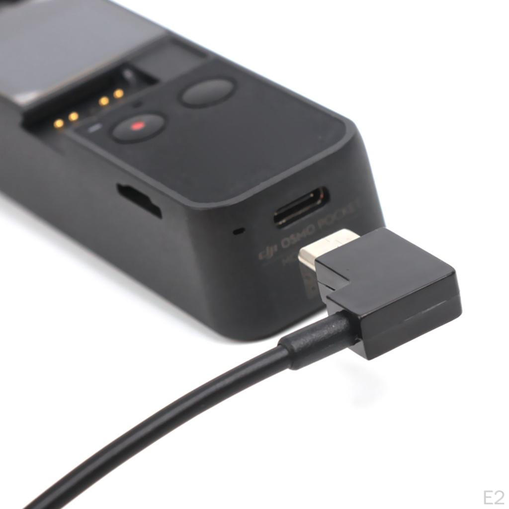 Удлинительный кабель для зарядки длиной 30 см с углом 90 градусов — фото 2