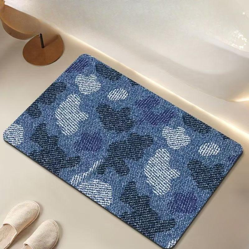 Bathroom absorbent diatom mud toilet  doormat toilet toilet floor mat toilet carpet