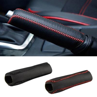 Car Gears Handbrake Leather Cover for VW Polo Passat B5 Golf 4 5 6 Jetta Mk6 Tiguan Golf CrossFox Plus Eos Scirocco