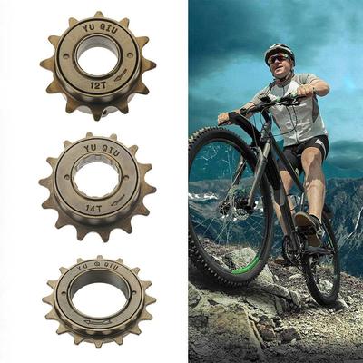 Odolná kazeta 12/14/16T Freewheel pro jízdní kolo Cyklistické potřeby Jednorychlostní pastorek pro jízdní kolo
