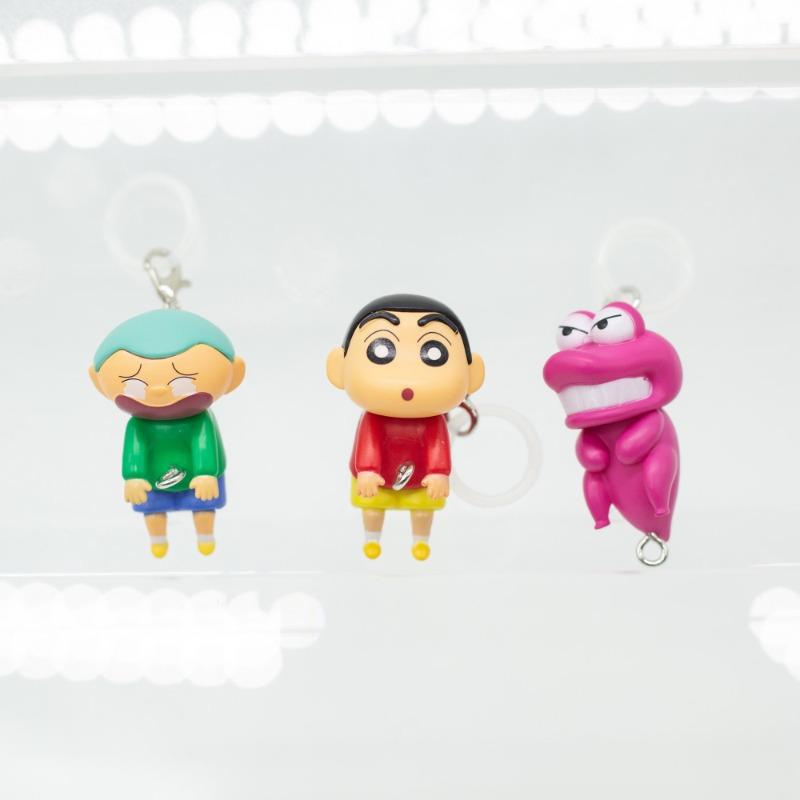 Crayon Shinchan Capsule Toy For Kidss Small Figurine Pendants    Gifts Plaything Model Anime Figure Collect Ornaments