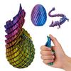 Spiral Slippery Egg Fidget Toy 3D Printed Easter Dragon Eggs  for Adults&Kids