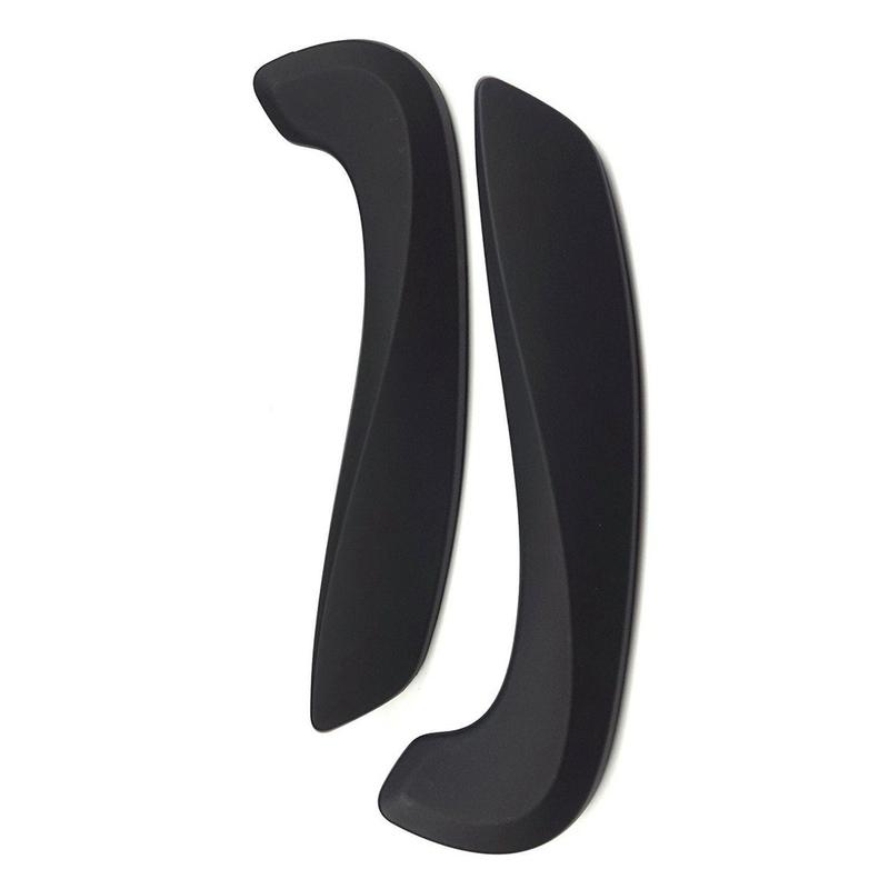 Front Inner Door Handle Grip Black ABS Replacement for Megane MK3 2008 2016 Includes Handle Covers OEM 809540001R 809600007R