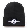 Unisex Cloud Pattern Knit Hat - Warm Anime Wool Hat for Autumn & Winter